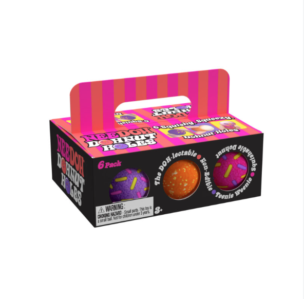 Nee Doh Dohnut Holes 6 Pack