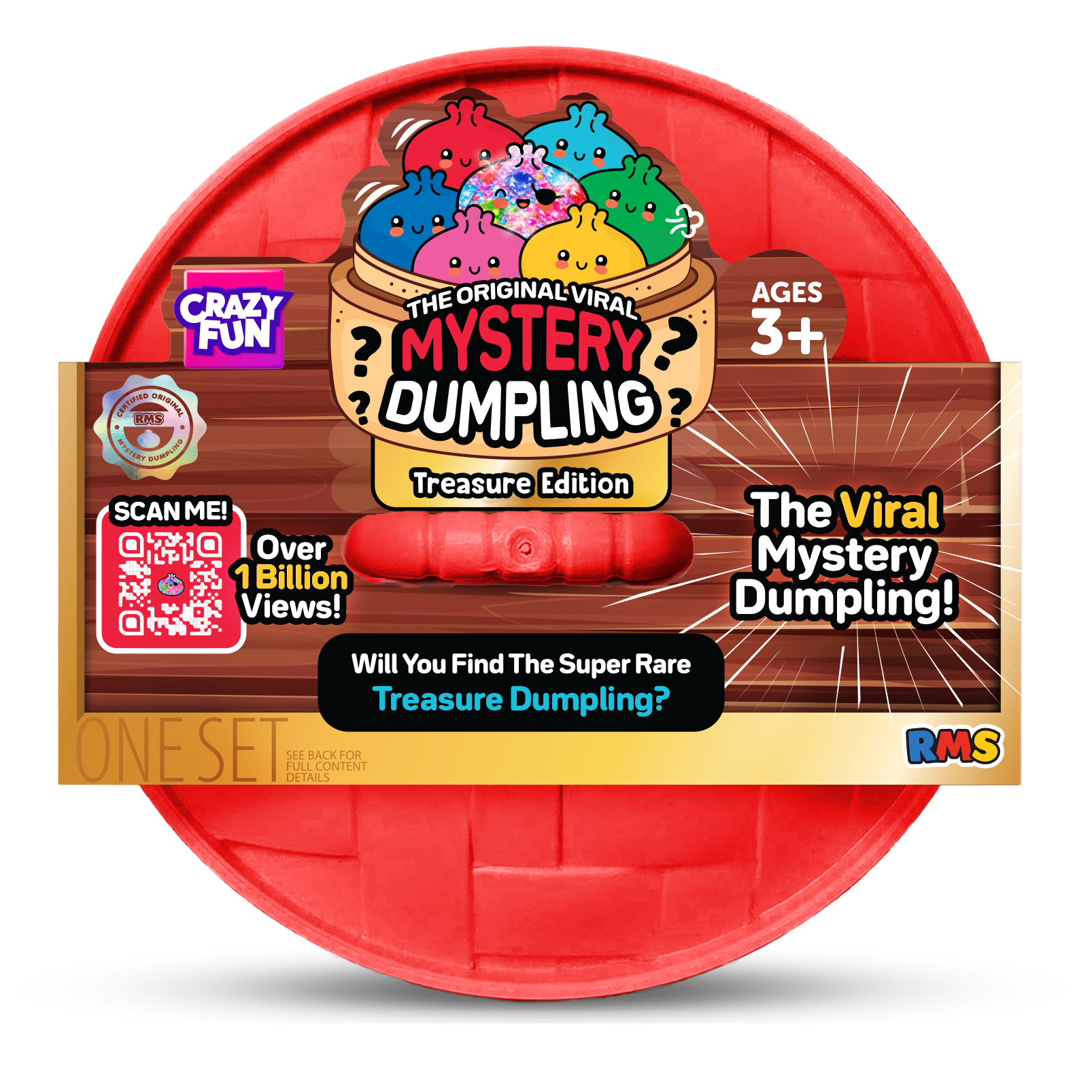 RMS Crazy Fun Mystery Dumpling – Treasure Edition sealed package